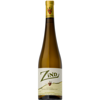 Bottle shot for 2021 Zind Humbrecht Zind