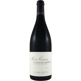 Bottle shot for 2023 Jean Louis Chave Mon Coeur Cotes Du Rhone