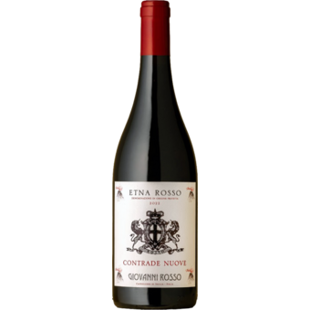 Bottle shot for 2022 Giovanni Rosso Etna Rosso Contrade Nuove