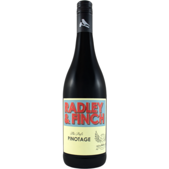Bottle shot for 2023 Radley & Finch Pinotage The Prof's