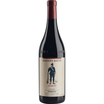 Bottle shot for 2023 Ratti Nebbiolo D'alba Ochetti