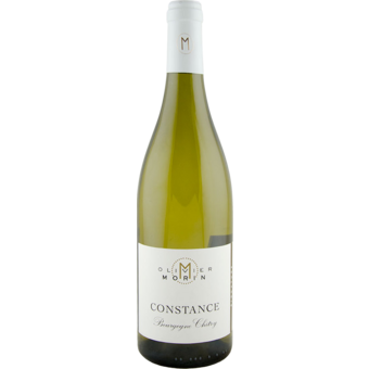 Bottle shot for 2023 Olivier Morin Bourgogne Chitry Constance Blanc