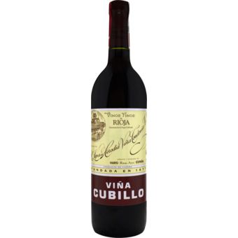 Bottle shot for 2017 Lopez De Heredia Cubillo Crianza