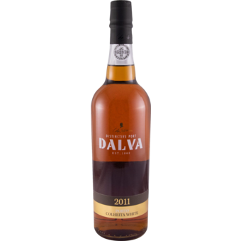Bottle shot for 2011 Dalva Colheita White Port