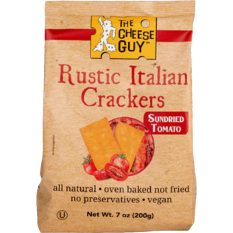 Bottle shot for  The Cheese Guy Sundried Tomato Cracker