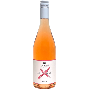 Bottle shot for 2023 Dio Fili Xinomavro Rose