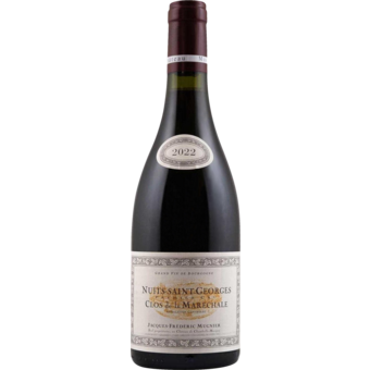 Bottle shot for 2022 J. F. Mugnier Nuits St Georges Clos De La Marechale 1er Cru