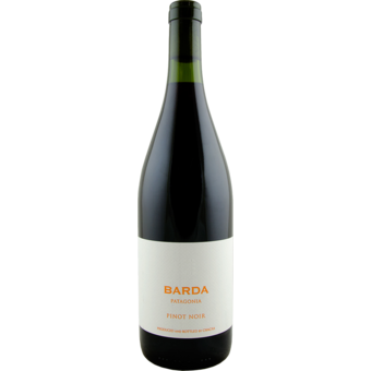 Bottle shot for 2024 Chacra Pinot Noir Barda