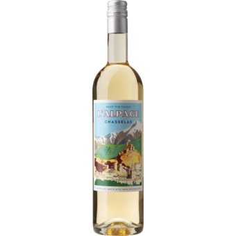 Bottle shot for 2021 Schenk L'alpage Chasselas