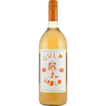 Bottle shot for 2024 Gulp / Hablo Orange Verdejo   Sauvignon Blanc