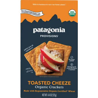 Bottle shot for  Patagonia Cheddar Crackers