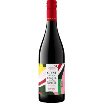 Bottle shot for 2023 Sunny With A Chance Of Flowers Pinot Noir
