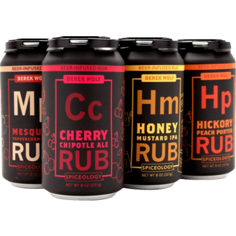 Bottle shot for  Spiceology 6 Pack Beer Rub Sampler