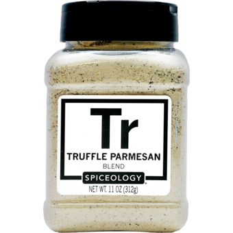 Bottle shot for  Spiceology Truffle Parmesan