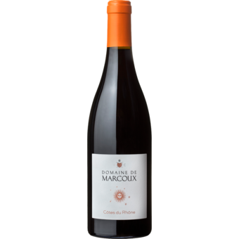Bottle shot for 2021 Domaine De Marcoux Cotes Du Rhone Rouge