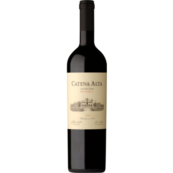 Bottle shot for 2021 Catena Alta Malbec Historic Rows