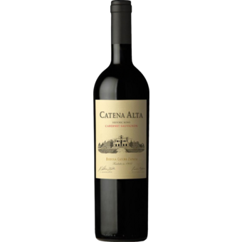 Bottle shot for 2021 Catena Alta Cabernet Sauvignon Historic Rows