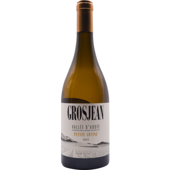 Bottle shot for 2023 Grosjean Freres Petite Arvine Vigne Rovetta