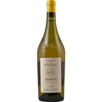 Bottle shot for 2023 Domaine Du Pelican Arbois Savagnin Ouille