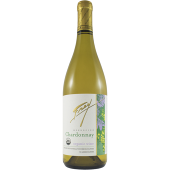 Bottle shot for 2023 Frey Organic Chardonnay