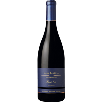 Bottle shot for 2018 Gary Farrell Mcdonald Mountain Pinot Noir
