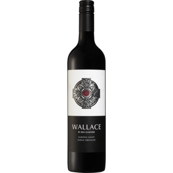 Bottle shot for 2019 Glaetzer The Wallace Shiraz/Grenache