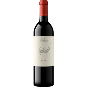 Bottle shot for 2023 Seghesio Old Vine Zinfandel