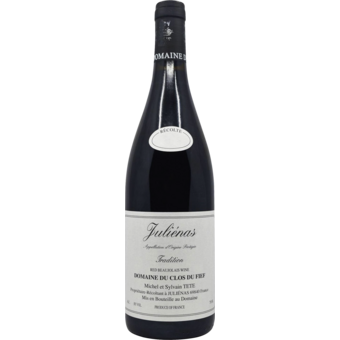 Bottle shot for 2023 Michel Tete Julienas 'Cuvee Tradition' Beaujolais