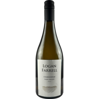Bottle shot for 2023 Logan Farrell Napa Chardonnay