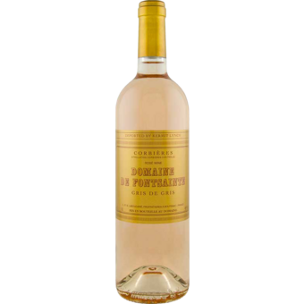 Bottle shot for 2024 Domaine De Fontsainte Corbieres Gris De Gris Rose