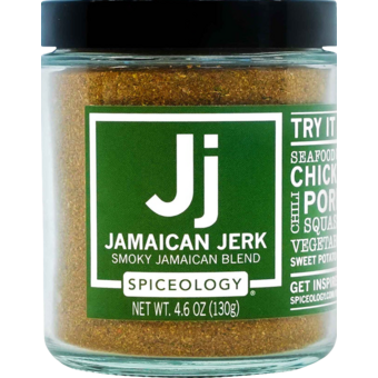 Bottle shot for  Spiceology Jamaican Jerk