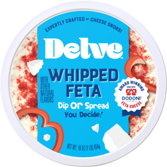 Bottle shot for  Delve Whipped Feta Dip
