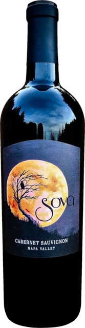 Bottle shot for 2017 Sova Napa Valley Cabernet Sauvignon