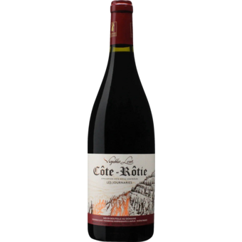 Bottle shot for 2022 Bernard Levet Cote Rotie "Les Journaries"
