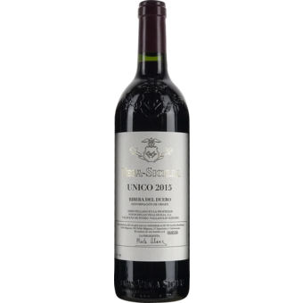 Bottle shot for 2015 Vega Sicilia Unico
