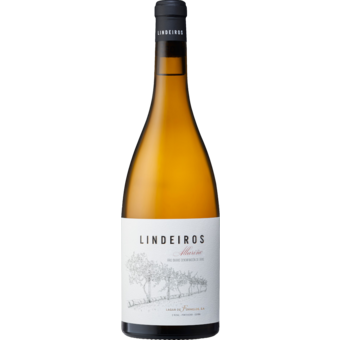 Bottle shot for 2021 Lagar De Fornelos Rias Baixas Albarino Lindeiros