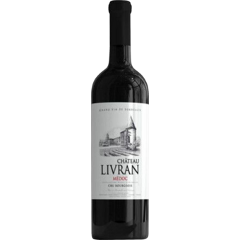 Bottle shot for 2020 Chateau Livran Medoc