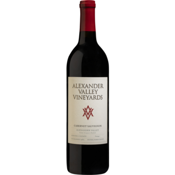 Bottle shot for 2022 Alexander Valley Cabernet Sauvignon
