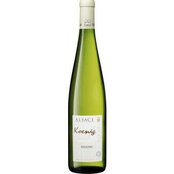 Bottle shot for 2023 Koenig Alsace Riesling (U)