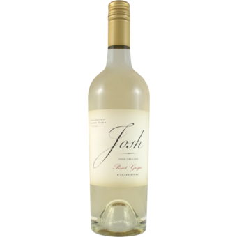 Bottle shot for 2024 Josh Cellars Pinot Grigio