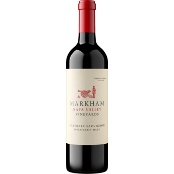 Bottle shot for 2021 Markham Cabernet Sauvignon