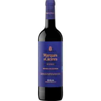 Bottle shot for 2019 Marques De Caceres Rioja Reserva