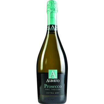 Bottle shot for  Alberto Prosecco 'A' Blue Label