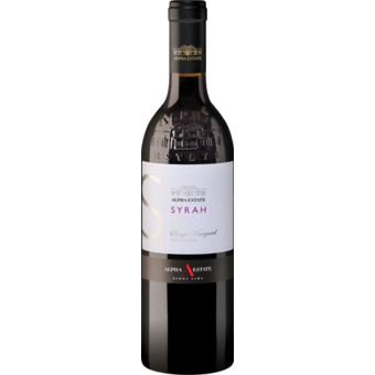 Bottle shot for 2019 Alpha Estate Florina Syrah Turtles Vineyard