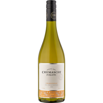 Bottle shot for 2023 Cremaschi Furlotti Chardonnay