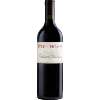 Bottle shot for 2022 Lyle Thomas Cabernet Sauvignon