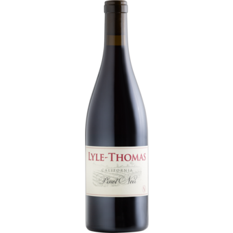 Bottle shot for 2023 Lyle Thomas Pinot Noir