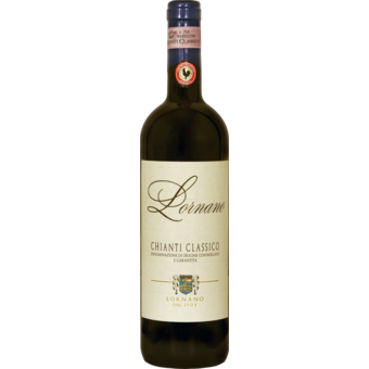 Bottle shot for 2021 Lornano Chianti Classico