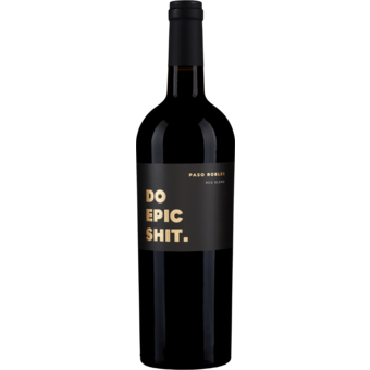 Bottle shot for 2023 Browne Family Do Epic Shit Paso Robles Red Blend