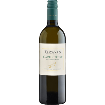 Bottle shot for 2022 Te Mata Estate Cape Crest Sauvignon Blanc
